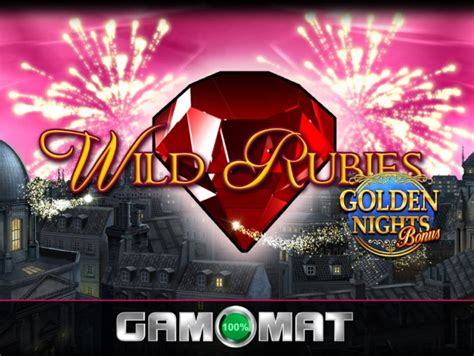 Игровой автомат Wild Rubies  Golden Nights Bonus  играть бесплатно